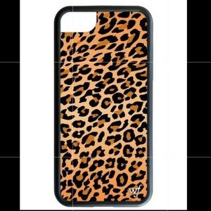 Wildflower leopard print 6/7/8 iPhone case